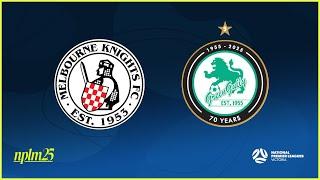 2025 NPLMVIC Round 19: Melbourne Knights FC V Green Gully SC