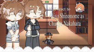 N25 react to Akito Shinonome as Chuuya Nakahara | project sekai | bsd | gacha react