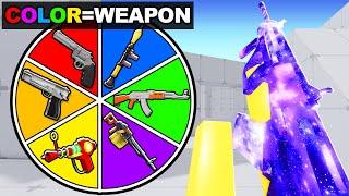 Random Color = Weapon Wrap in Roblox Rivals