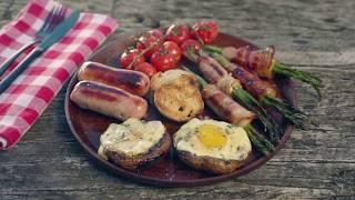 Megamaster Grills: Mushroom & Egg Breakfast Recipe #Simplicious
