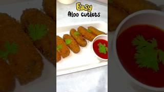 Veg Aloo cutlets  #youtube #monetization #cutletrecipe #shortvideo #viralshorts