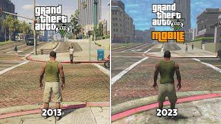 GTA V Android vs GTA V PC - Physics and Details Comparison