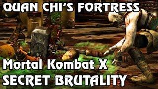 Mortal Kombat X - Secret Quan Chi's Fortress Brutality