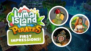 FIRST LOOK at Luma Island's Pirate Update! | Comfy Couch ️