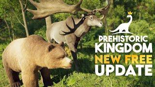 Cave Bears, Irish Elk & LOTS More! FREE Update! Prehistoric Kingdom Update 13