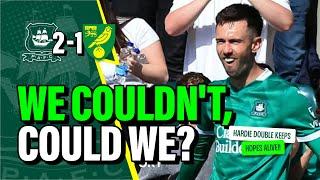 FOUR POINTS FROM SURVIVAL! Plymouth Argyle 2-1 Norwich City