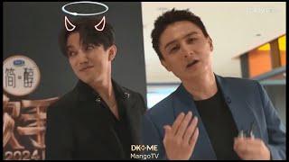 Dimash - funny boys  Димаш - милые озорники @dkmediaeurope  just a joke просто шутки