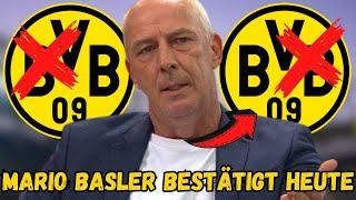 BvB: Eilmeldung! Niemand hat damit gerechnet! Mario Basler hat dies zum BvB bestätigt!