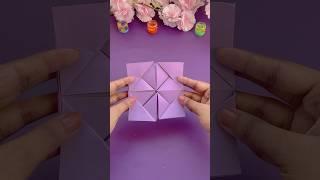 Folded card tutorial | Gift idea | for scrapbook decoration | paper craft