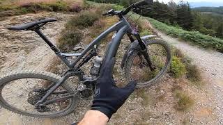 Whyte E-150S e mountain bike tech walk round from Whinlatter forest.