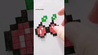  Things to do when you're bored / Cherry Pixel Art #shorts #pixelart #arts #artvideo #artprocess