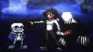 Sans vs HORROR ICONS (Jason Vorhees, Jeff the Killer, & Slenderman)