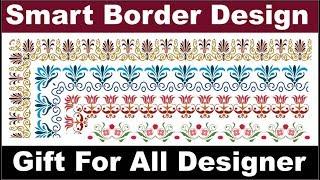 how to design border in coreldraw and border design in coreldraw