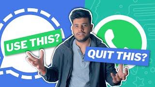 WhatsApp vs Signal - EVERYTHING You Need To Know In 3 min ⏰