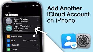 How To Add Another iCloud Account on iPhone! [2024]