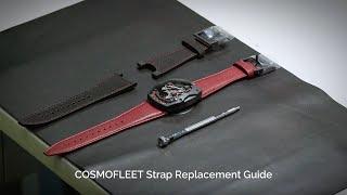 ATOWAK COSMOFLEET Strap Replacement Guide