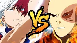 TODOROKI VS ZUKO RAP BATTLE | RUSTAGE ft. Zach Boucher