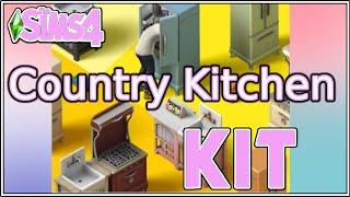 The Sims 4 Country Kitchen KIT| What's inside?