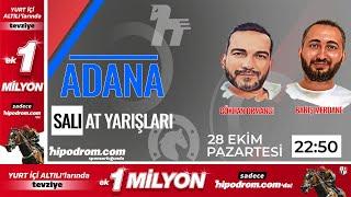 29 Ekim 2024 // Adana At Yarışı tahminleri // Gökhan Ormancı - Barış Merdane