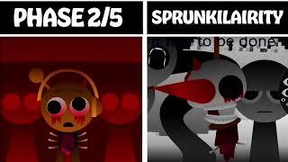 The Best Scariest Mods Sprunkilairity vs Phase 2.5 in Incredibox Sprunki