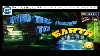 101 Free New Escape Games level 227 - Find The Way To Earth - Complete Game