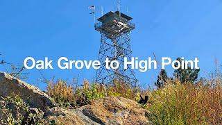 Oak Grove Trail to High Point Hike - HikingGuy.com