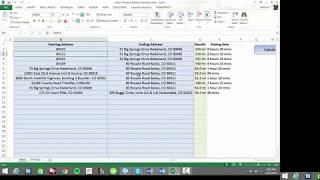 Excel Driving Distance Calculator - Best Tool for Distance Calculations