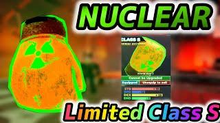 【Limited Class S】Reviewing NUCLEAR glove *Roblox Boxing League*