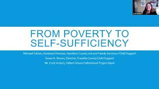 Poverty to Self Sufficiency: Child Support Guidelines - 2020 Fatherhood Summit