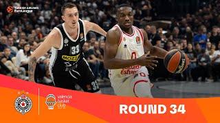 Partizan - Valencia | CRUCIAL CLASH | Round 34 Highlights | 2023-24 Turkish Airlines EuroLeague