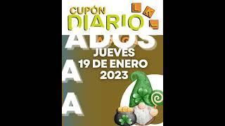  Comprobar CUPON DIARIO JUEVES 19 ENERO del 2023 | Bote Acumulado|España Verificar Sorteo Loteria