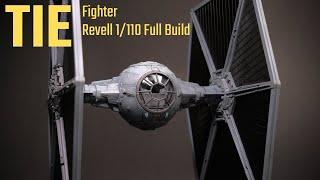 Star Wars TIE Fighter 1/110 Revell Full Build Video | RWO Models