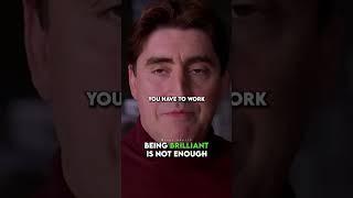 Being brilliant is not enough.(Spider Man 2)