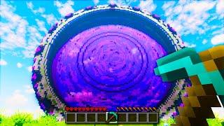 I Transformed The Nether Portal in Minecraft Hardcore