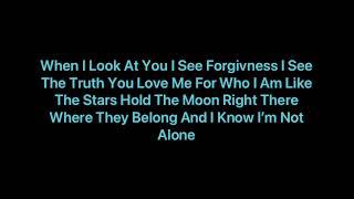 Miley Cyrus - When I Look At You (Lyrics)