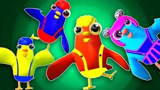 Chicks' Cheep Dance | D Billions Kids Songs