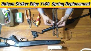 Hatsan Striker Edge 1100 Spring Replacement | How to change the spring of an air gun | Airguns