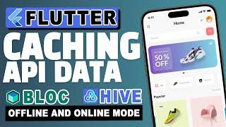 Caching data with BLOC & HIVE in FLUTTER, Caching API Data Using HIVE DataBase, Flutter Offline Mode