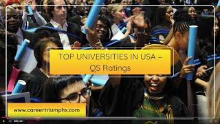 Top 50 universities in USA