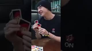 The iconic uno game  #straykids #bangchan #felix