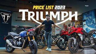 Triumph Bikes Price List & All new Speed 400