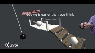 [TUTORIAL] Make a Rope Bridge and Wrecking Ball in UNITY that uses Rigidbody Physics