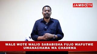 GODBLESS LEMA AMTUHUMU BENSON KIGAILA KUPANGA FUJO ZA WANACHADEMA ARUSHA