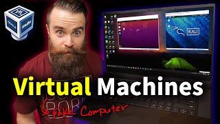 you need to learn Virtual Machines RIGHT NOW!! (Kali Linux VM, Ubuntu, Windows)