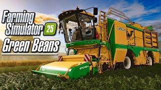 NEW CROP - GREEN BEANS! | Farming Simulator 25