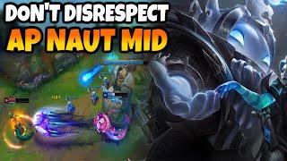 High Elo players think Nautilus Mid is a free lane. But then I kill them cuz they disrespected.