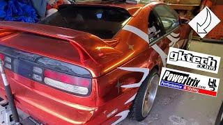 Nissan 300zx GKTech and Powertrix Rear Suspension Kit Install!