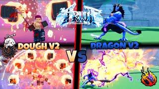 DRAGON V2 VS DOUGH V2 [FRUIT BATTLEGROUNDS]