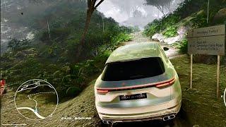 Porsche Cayenne Turbo - OffRoad (Rain) Test Drive Unlimited : Solar Crown - Ultra Settings 4k