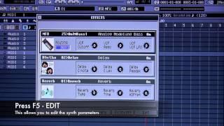 Roland MV-8800 - Creating A Dub Step Wobble Bass